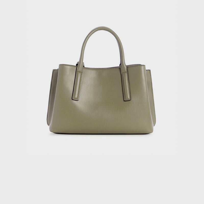 NINE WEST حقيبة ساتشيل خضراء زيتونية للنساء - Image 2